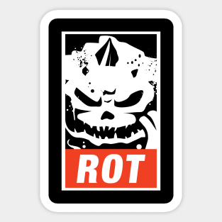 Nurgle's Rot Chaos Tabletop Wargaming and Miniatures Addict Sticker